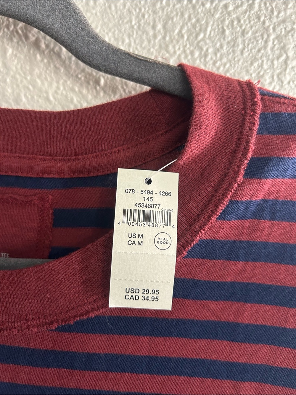 Aerie Boyfriend Oversized Striped Top and Old Navy Jogger Sweatpants Womens M - Picture 7 of 16
